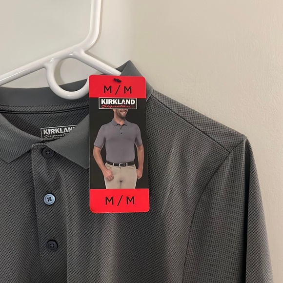 NWT Kirkland Signature Performance Golf Shirt -Size Medium - Picture 2 of 6